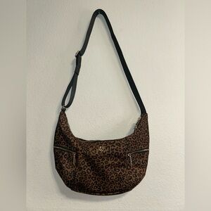 Lululemon Leopard Print Sling Bag